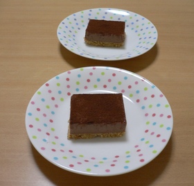 ちょこっと♥チョコレアチーズケーキ