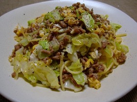 シンプル簡単！キャベツの休日パスタ