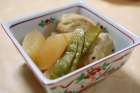 大根とがんもの煮物