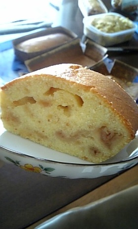 ぷちぷちイチジクのパウンドケーキ