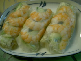 食べやすい☆生春巻き