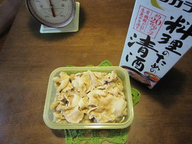 おかずの素☆安いお肉でしょうが豚