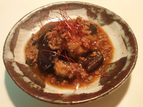 麻婆なすレンコン