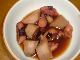たこと里芋の煮物