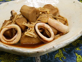 手間なし！里芋と柔らかイカの絶品煮