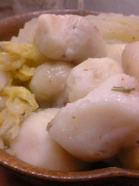 さといもと白菜の煮物♪