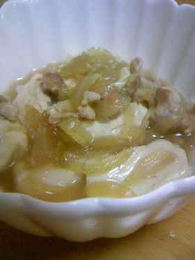 豚コマで簡単肉豆腐