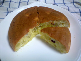 ♪炊飯器♪ さつまいもとりんごのケーキ