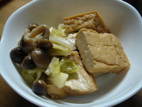☆厚揚げときのこの煮物☆