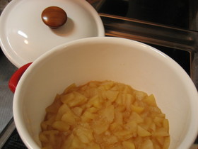 りんごの梅酒ジャム