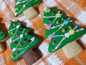 ★クリスマスツリーのアイシングクッキー★