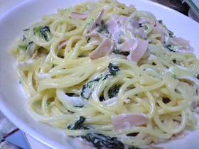 簡単お手軽♪クリームパスタ
