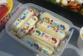 ♪巻き巻きロールサンド弁当♪