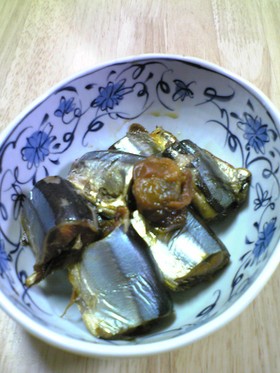 圧力鍋で骨ごと食べれるさんまの梅煮