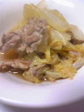 大好き☆シンプル白菜の煮浸し