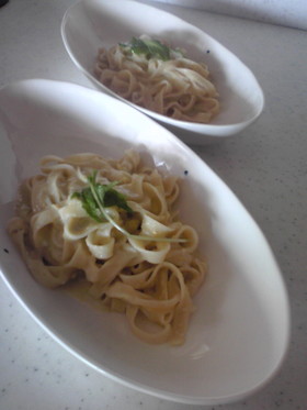 サツマイモ消費★サツマイモクリームパスタ