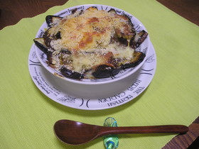 茄子とチーズのカレードリア