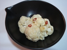 カリフラワーのパリパリピクルス