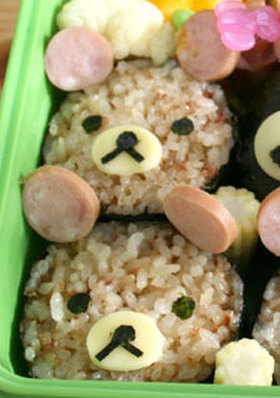 キャラ弁！リラックマが簡単に！