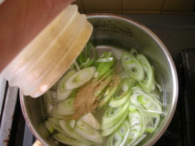 かつお粉でおだし