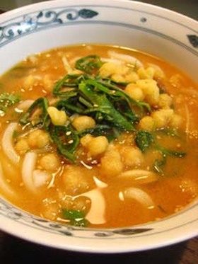 残りもののお味噌汁うどん♪