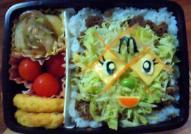 キャラ弁☆タコライス弁当