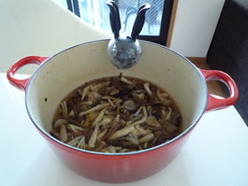 ダイエット！きのこの和風スープ