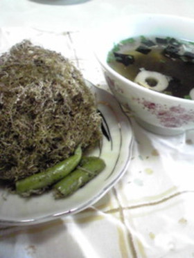 富山の味:とろろ昆布おにぎり(おまけ付)