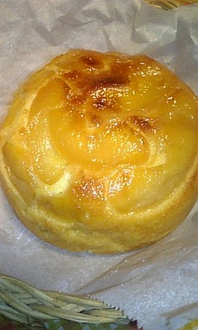 炊飯器で簡単♪りんごのバターケーキ