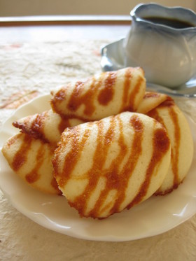 塩カラメルの米粉チュイル