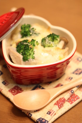 簡単！豆乳里芋グラタン