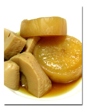 簡単！ほっこり大根と竹の子の煮物