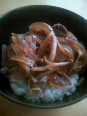 簡単すぎっ！きのこたっぷり秋味♪の豚丼