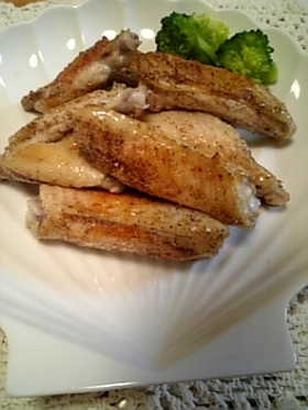 レンジクックで手羽中焼き