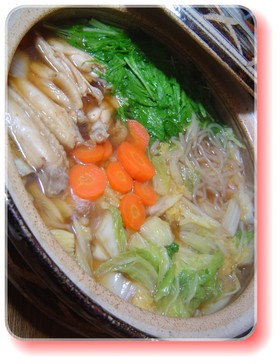 -さっぱり鶏鍋？中華？スープ＾＾ﾉ-