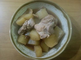大根と鶏肉の煮物