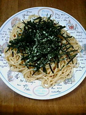 簡単にお店の味・明太子スパゲッティ♪