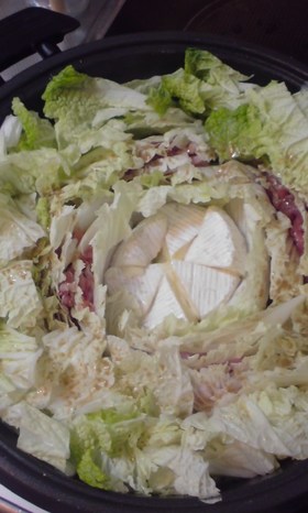 洗い物少なく☆白菜と豚肉の重ね鍋