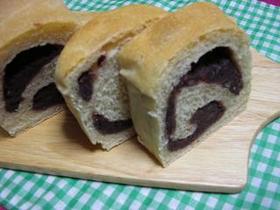 あんこのロール食パン☆彡