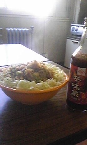 いろんな食感★ビックリキャベツ丼