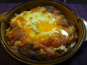 とろ～り熱々★焼きカレー