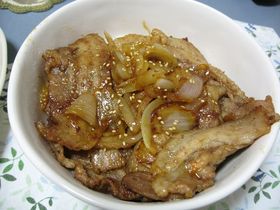 簡単！男子にお勧め☆豚ロース丼ぶり