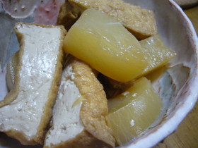 大根と厚揚げの煮物