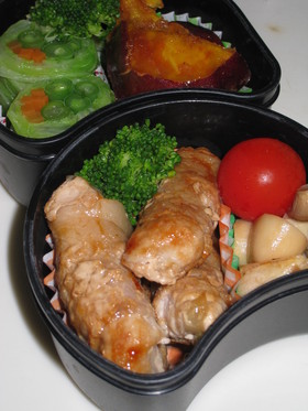 お弁当に★白菜の豚肉巻き