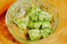簡単お弁当のおかずじゃがバター青海苔風味