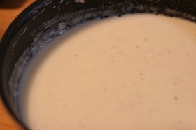 コーンスターチで作る、簡単ホワイトソース