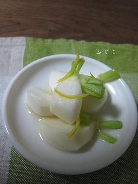 かぶの甘酢漬け☆柚子風味☆