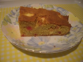 ホットケーキミックスのりんごケーキ