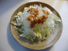 【 生キャベツ用　胡麻味噌たれ。】
