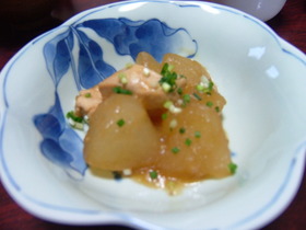 めんつゆさんありがとう(^^)冬瓜の煮物